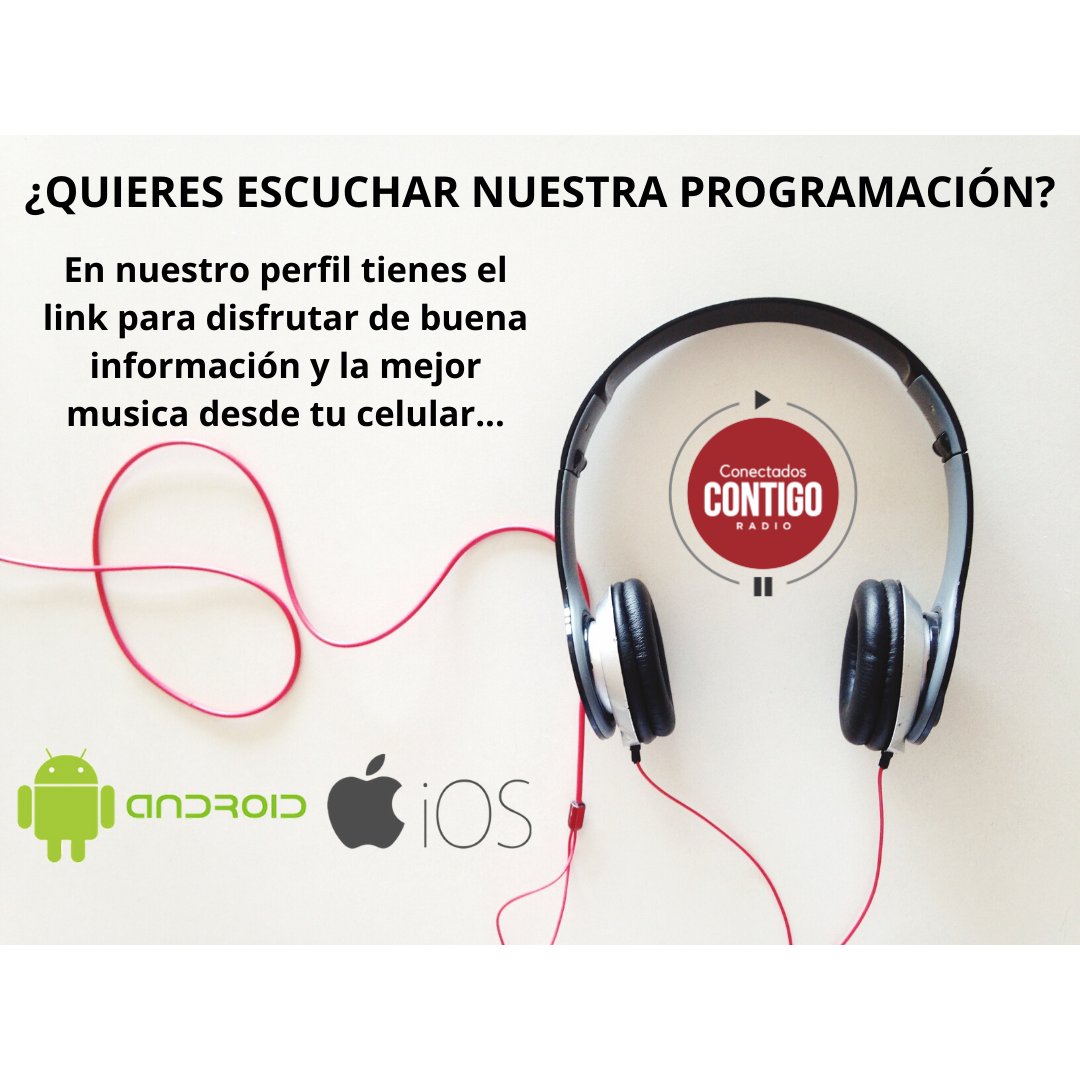 ConectadContigo's tweet photo. Escucha nuestra programación: https://t.co/qa5lISjj87 https://t.co/2TdhdVn5ZS