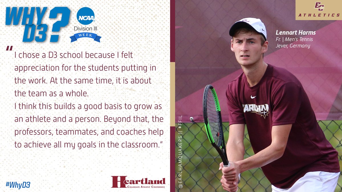 Earlham College Athletics tweet media