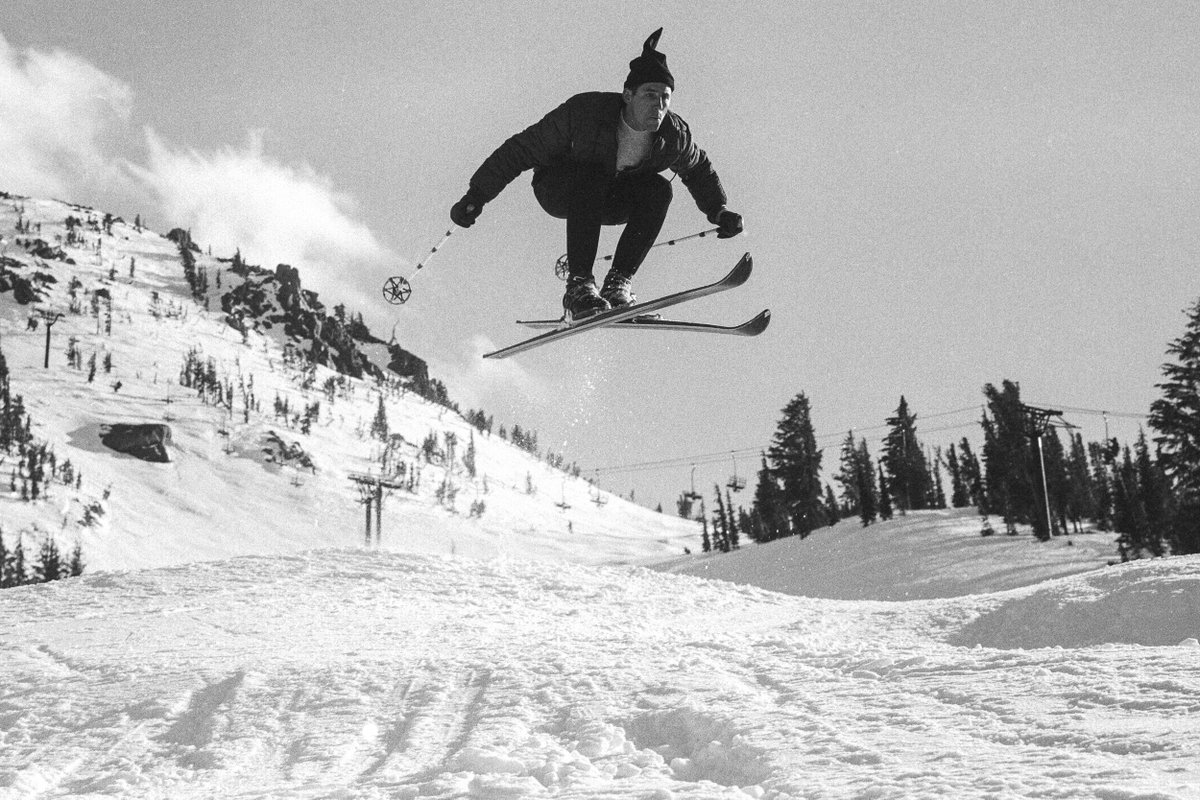 On this "Throwback Thursday" we're taking it way back to some of our favorite vintage spring skiing shots. Have some throwback photos of your own? Tag us in them! #TBT