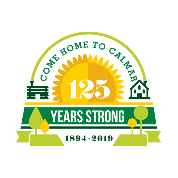 To help celebrate the 125th Anniversary of the Town of Calmar, we created this commemorative logo! Look for events & celebrations coming this summer! #logo #Alberta #branding #graphicdesign #125yearsstrong #sunflower #rurallife #Calmar