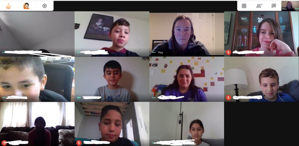 ChatilaELL's tweet image. It was a successful first virtual meeting with our students. It was great seeing them and catching up with all. Can’t wait for next week! @mrsfieldenDTES @DominionTrailES #distancelearning #missourkids #synchronouslearning #googlemeet #LCPS20 #4thgraderocks