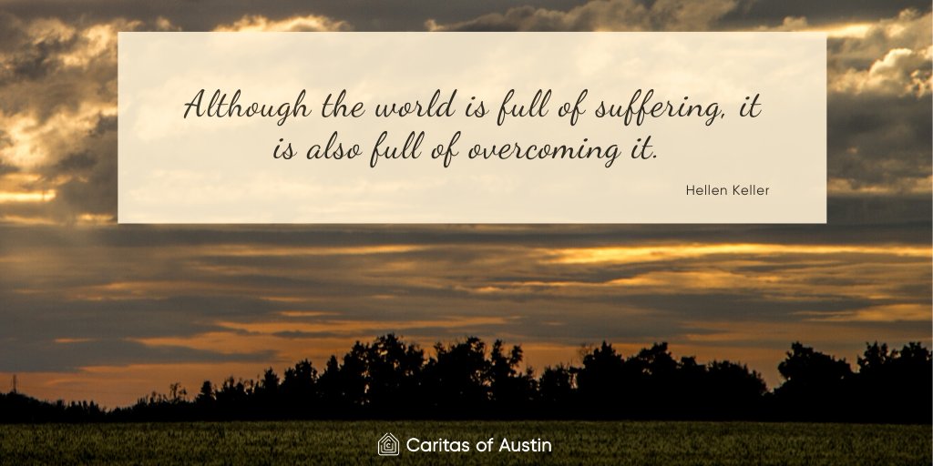caritasofaustin's tweet photo. Now more than ever, it’s about community. Stay positive, stay home, and we can get through this together, Austin! https://t.co/JaF1RISDq0