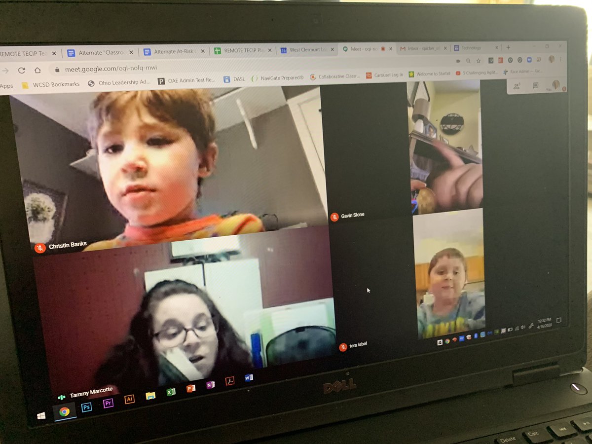 Had a great time joining @marcotte_tammy’s read aloud with her class.  #readingisnotcancelled #WCConnects #WCCares <a href="/WestCler/">West Clermont Schools</a>
