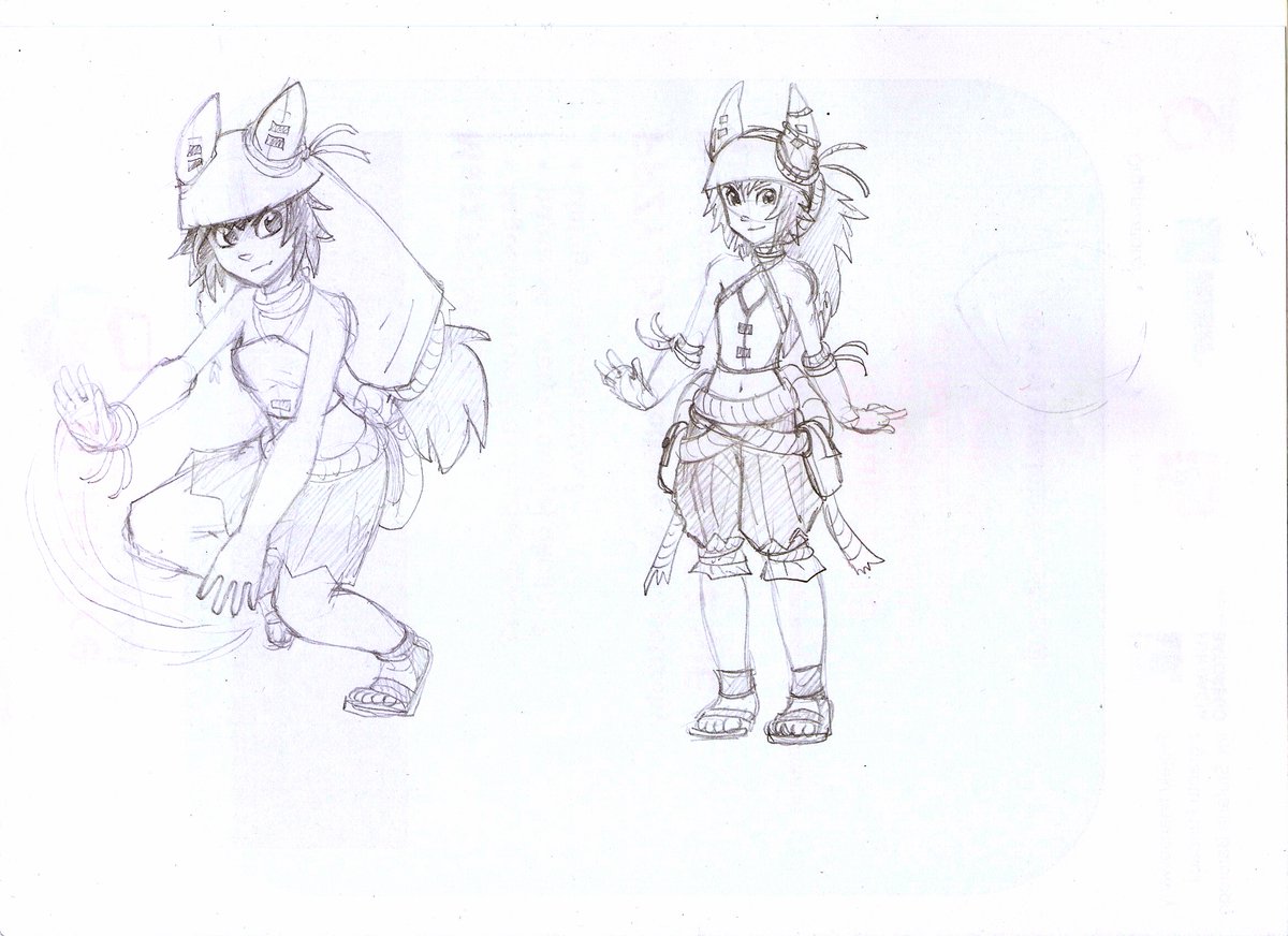AilishRoyal's tweet photo. Apparently I tried to redesign my Wakfu Eliatrope character in 2014. aaaanddd..... I like both versions... 

#wakfu #eliatrope #OC #aristone https://t.co/sp5xn8sd4h