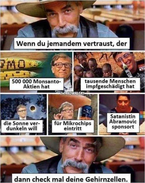 AllyHH_'s tweet photo. Welche #Impfung könnte #BillGates helfen, aus der Erkrankung #Gottmodus herauszukommen??? 😎#GibGatesKeineChance #solidaritypledge #MandatoryVaccines #GatesGate https://t.co/f3CfEHOWAP