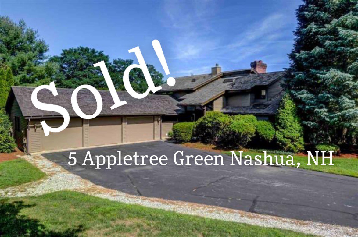 #Congratulations to my sellers Henry & Ani & #Congrats to the buyers. Thank you for the opportunity to be able to help you. 
#nashuanh #nhrealestate #lisitngagent #billburke #kwrealty #sold