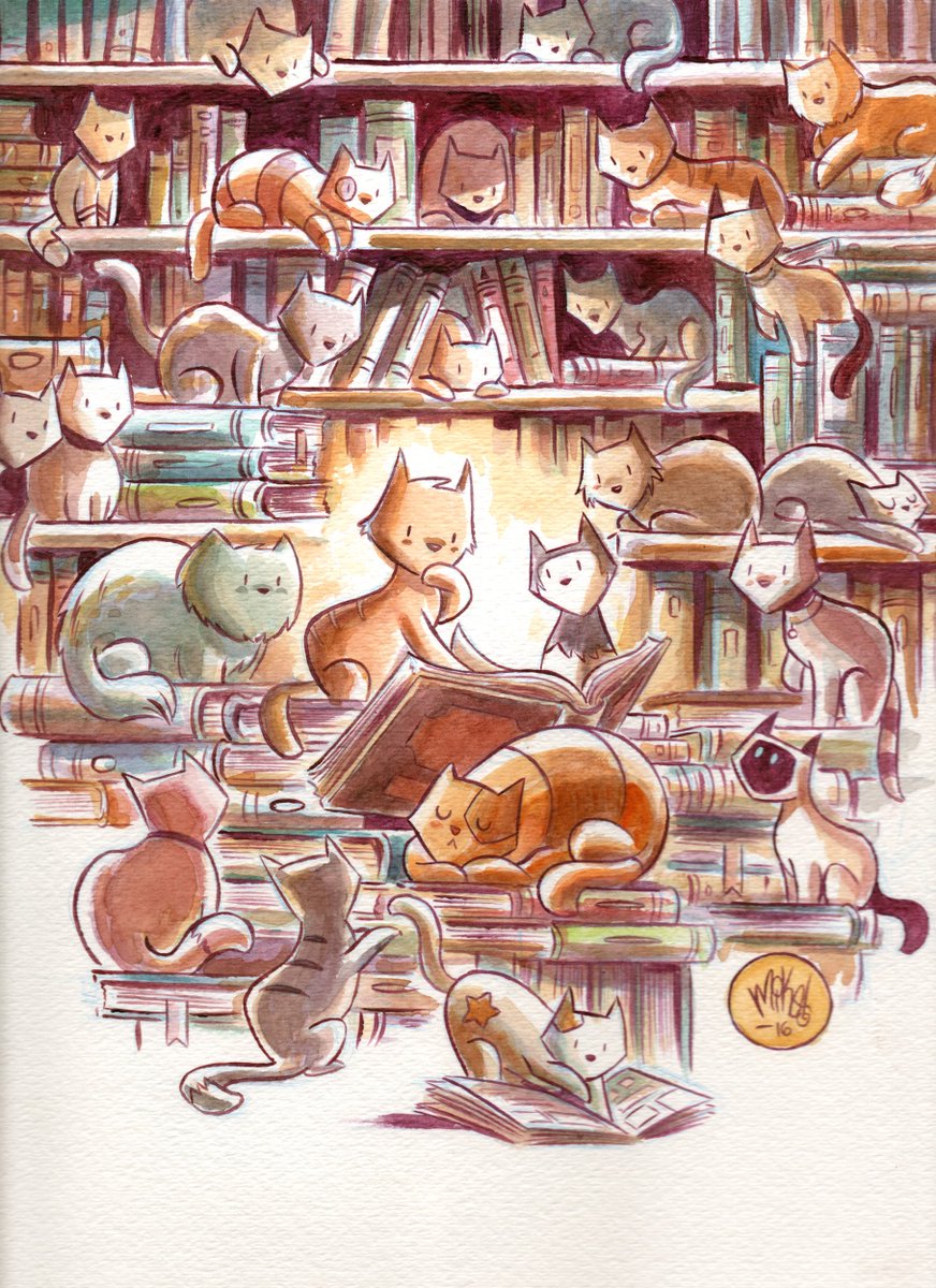 Librarians,

Thank you for what you do, and empowering us that much closer to becoming humanity's overlords. Yous r all gr8.

Signed,
Cats

#NationalLibrarianDay