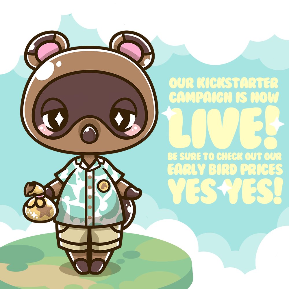 GillesBone's tweet photo. 🚨 Kickstarter is Live! ❣️

Link ==>
https://t.co/FjI1PJGmOM

🌟 GIVEAWAY 🌟

Follow me &amp; retweet this post for a chance to win a bundle of all the Pins unlocked by this campaign! 1 Retweet a day allowed.

#Kickstarter #BEASTARS #beastarsfanart #Aggretsuko #AnimalCrossingDesigns https://t.co/Og5YE8rCsK
