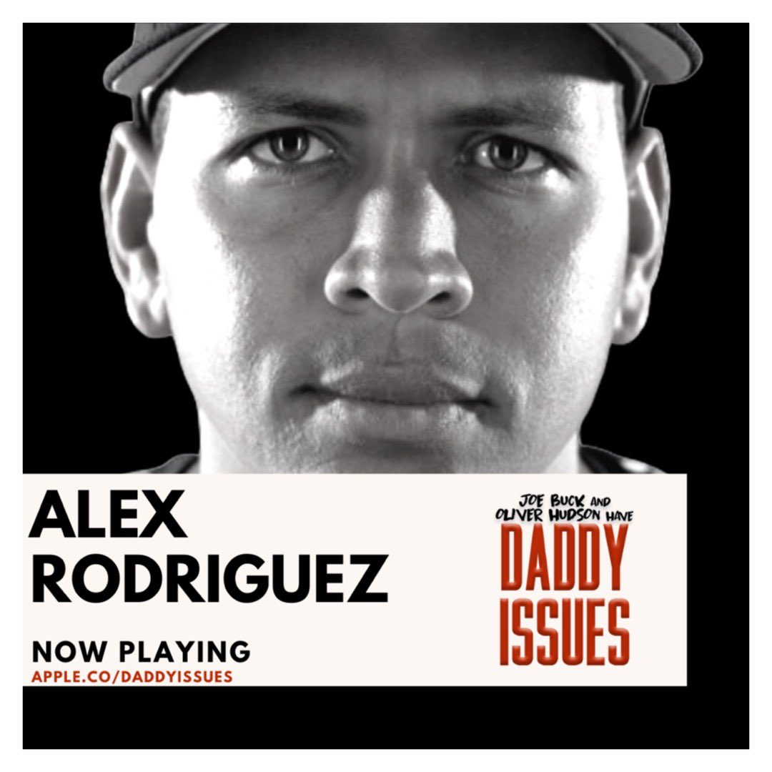 Daddy Issues (@daddyissuespod_) on Twitter photo <a href="/AROD/">Alex Rodriguez</a> is on <a href="/daddyissuespod_/">Daddy Issues</a> with <a href="/Buck/">Joe Buck</a> & <a href="/theoliverhudson/">Oliver Hudson</a> and it’s SO GOOD! Listen now - link in bio!
•
•
<a href="/cloud10podcasts/">cloud10</a> <a href="/SimSarna/">Sim Sarna</a> <a href="/AROD/">Alex Rodriguez</a> is on <a href="/daddyissuespod_/">Daddy Issues</a> with <a href="/Buck/">Joe Buck</a> & <a href="/theoliverhudson/">Oliver Hudson</a> and it’s SO GOOD! Listen now - link in bio!
•
•
<a href="/cloud10podcasts/">cloud10</a> <a href="/SimSarna/">Sim Sarna</a>