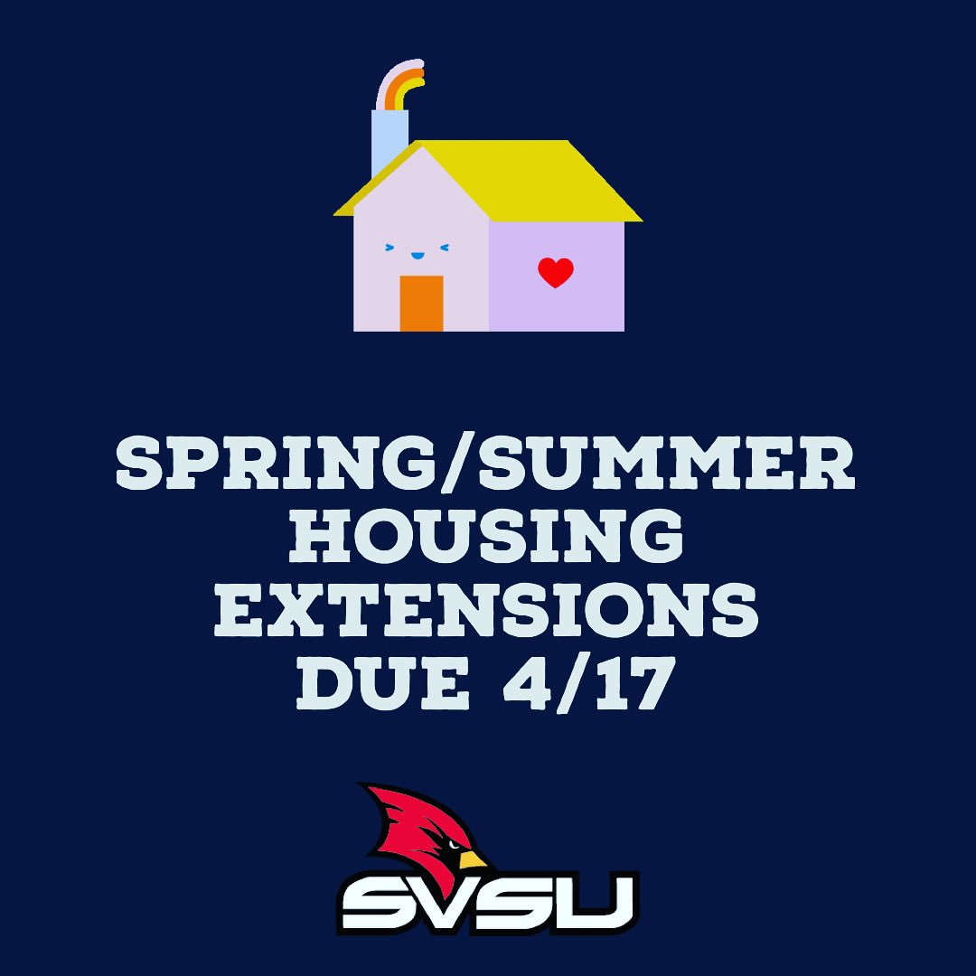 SVSU Housing (@svsuhousing) on Twitter photo 