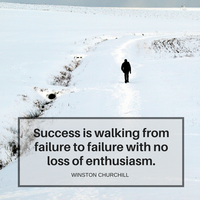 speakingclasses's tweet image. Success is walking from failure to failure with no loss of enthusiasm. ~ Winston Churchill #quotes #success #quoteoftheday