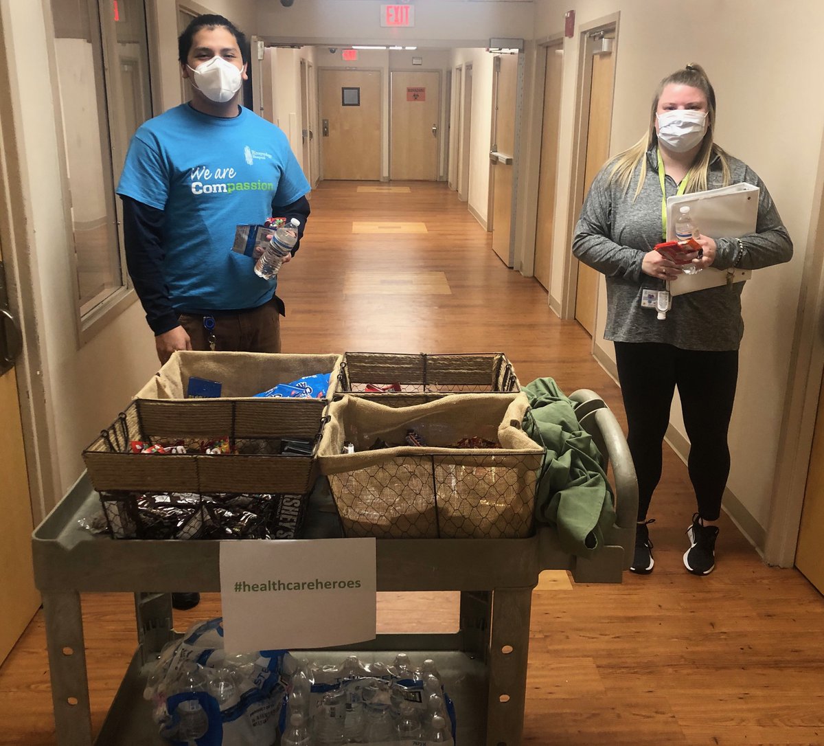 They are at it again! Our HR #HealthcareHeroes making sure our staff have sweet treats throughout the workday. This is definitely one of our most popular #ThumbsUpThursday traditions.