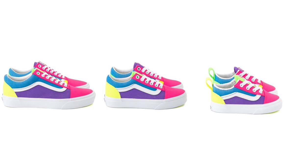 color block vans journeys