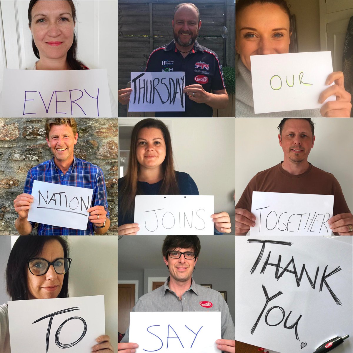 From us to you… THANK YOU! 
#clapforkeyworkers #clapforourcarers #clapforthenhs #foodheroes #defrauk