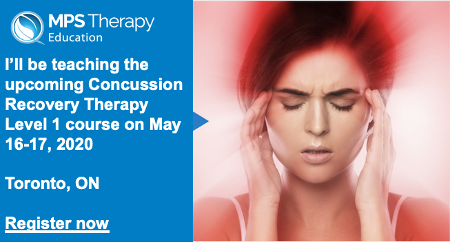 PainExpertKelly's tweet photo. I’ll be teaching the upcoming Concussion Recovery Therapy Level 1 course on May 16-17, 2020:

Toronto, ON

Register now:
https://t.co/KBc22vMdAE https://t.co/0V4XNwjDic
