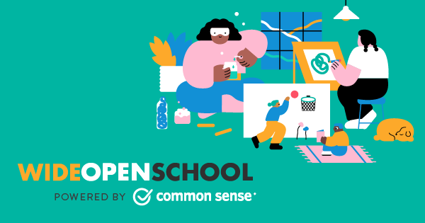 KISDLearns's tweet photo. Learn at home. Learn from anywhere. Learn no matter what. @WideOpenSchool makes #distancelearning easier with a free and open collection of the best educational activities for kids, curated by @CommonSense. #WeAreKISD https://t.co/vmOk6cnSOe