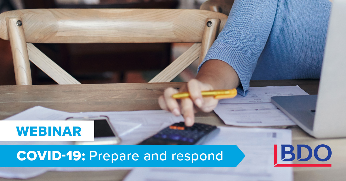 BDO_Canada's tweet photo. New #financing programs offered by the federal government can help sustain your business through the #COVID19 crisis. But the details are not always clear. Join our webinar with @bdc_ca and @ExportDevCanada on April 17th to learn more. https://t.co/UUm8nUXNia https://t.co/pqBDdHskBj