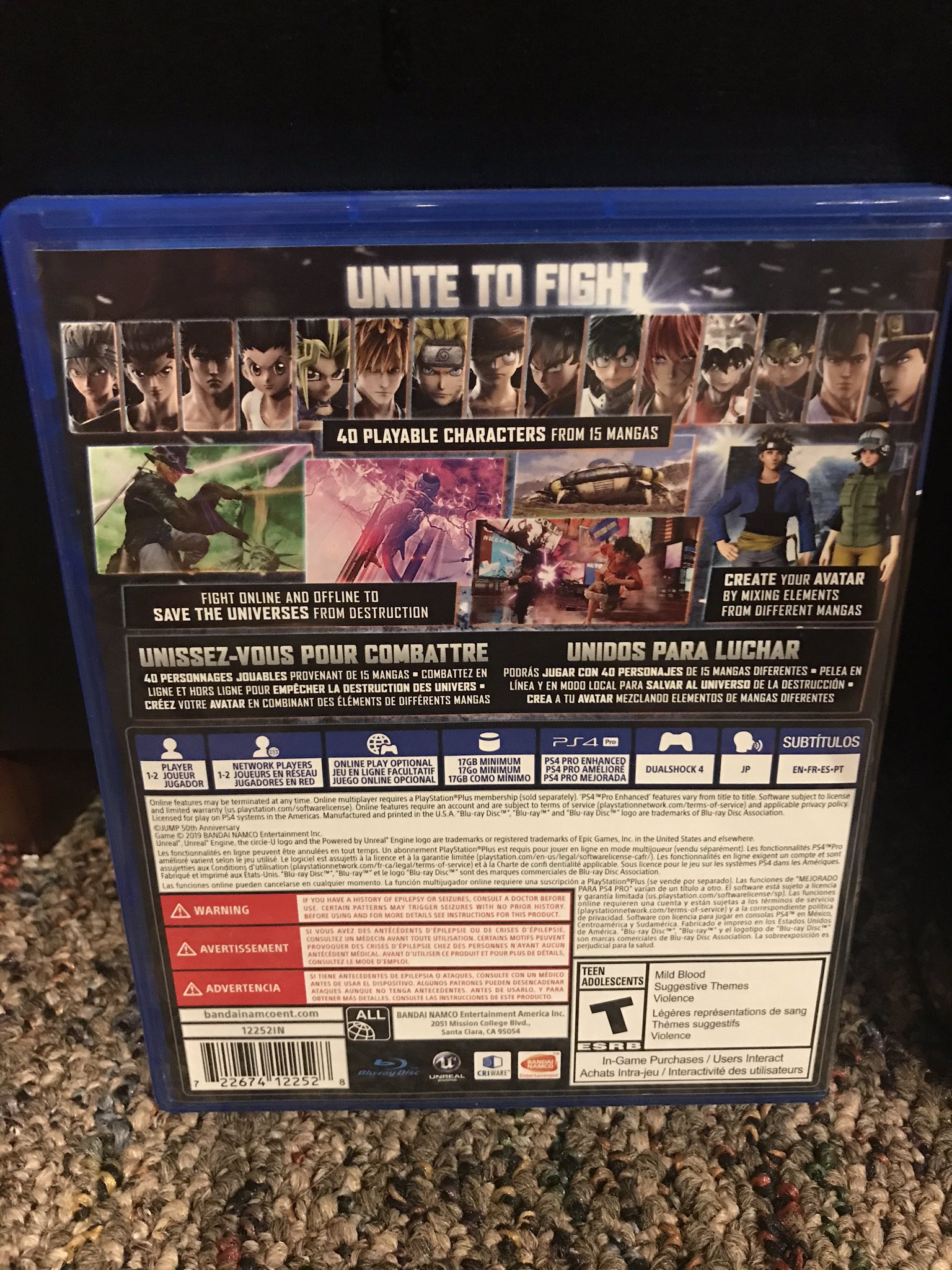 Jump force cheap discount code ps4