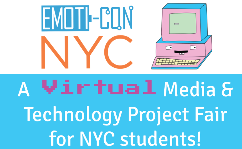 EmotiCon_NYC's tweet photo. 🥁Drumroll Please!🥁 #EmotiCon2020 is now a VIRTUAL project fair! Let's all community-up while we are all stuck at home to honor &amp; celebrate a year's worth of innovation and hard work by teens in #STEM #CS #Design programs across the city.  Learn more: https://t.co/GZr5GRLjLV https://t.co/2VJFzDX8GI