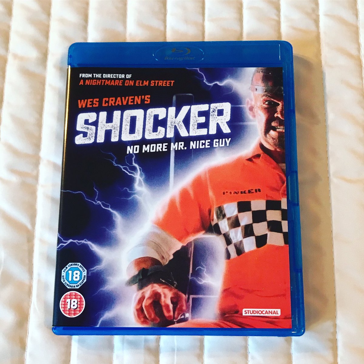 DennisAlexis84's tweet photo. Watching "Shocker" (1989). Horror comedy directed by Wes Craven. Starring Michael Murphy, Peter Berg, Cami Cooper and Mitch Pileggi. ππ₯
#ShockerMovie #Shocker1989 #WesCravensShocker #WesCraven #MichaelMurphy #PeterBerg #CamiCooper #MitchPileggi #horror #slasher #bluray https://t.co/vHypB9RdGW