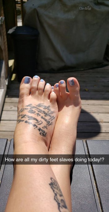 Good morning #feet lovers!! #feetpicturesforsale #footfetish https://t.co/MJ1ghlRxul<a href="/tag/feet"class="tags">#feet</a><a href="/tag/feetpicturesforsale"class="tags">#feetpicturesforsale</a><a href="/tag/footfetish"class="tags"><span>#footfetish</span></a>