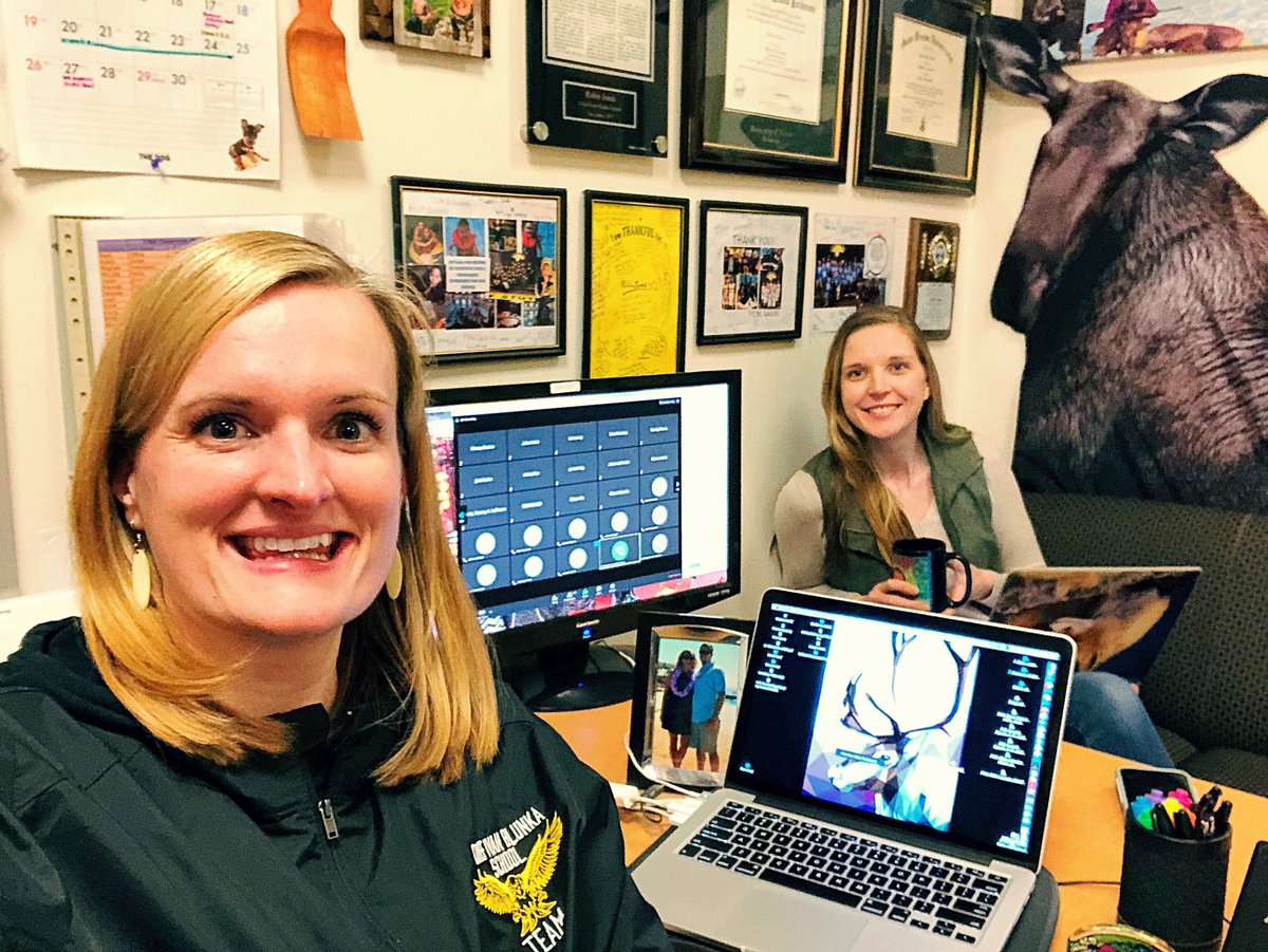 PrincipalRJones's tweet photo. Using @zoom_us to collaborate with  @lisamurkowski @SenDanSullivan @alaska22redmond @lparady1 &amp; ed leaders across the state to support our students and protect Alaska’s future! #ItTakesAVillage #NorthtotheFuture #AKPrincipals #AKLeg @AASSP_AK @ACSAASDN @akswrs @AlaskaDEED @NASSP https://t.co/O6nClJx6Da