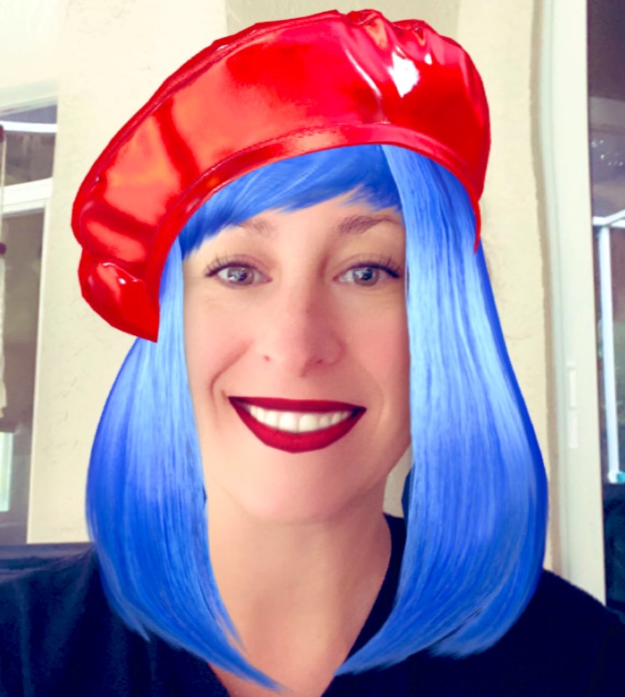 Celebrating ‘Crazy Hair Day’ in my red beret! #SDIRCSpirit @DodgertownELEM <a href="/VernetteAretha/">Aretha Vernette</a> <a href="/KristenRacine/">Kristen Racine</a> @IRCSchools