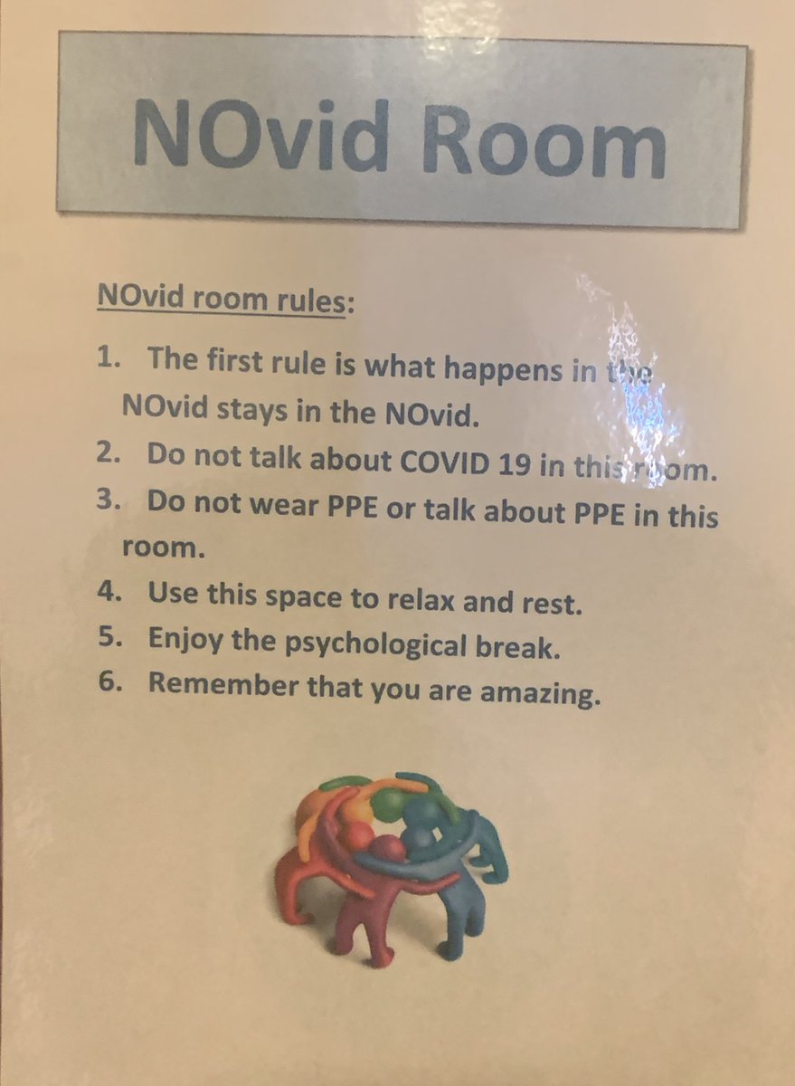 We’ve created a NOvid room at Darley court, after another tough week, we’ve wanted to support staff in every possible. We have turned the staff room into a NOvid room where staff can support each other in a relaxed environment. #COVID19 #boltonnhs #boltoncouncil