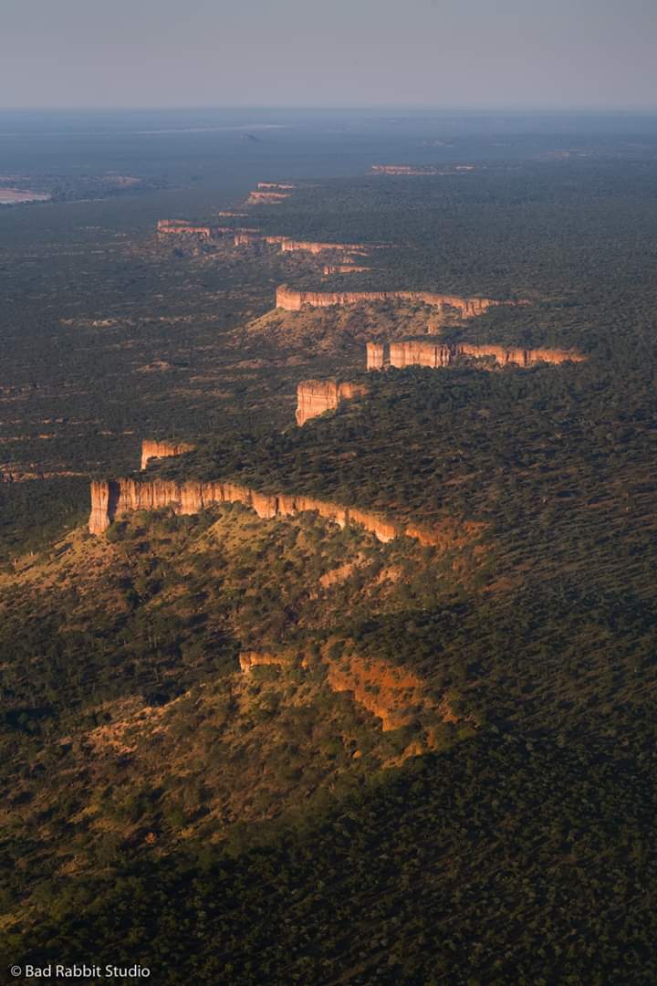 Destination_Zim's tweet photo. An aerial view of the #Chilojocliffs taken during one of the regular surveillance flights that form an important part of #GonarezhouConservationTrust’s approach to preserving the wilderness that is Gonarezhou - https://t.co/LKcfuo3WKI (C)

📸 Bad Rabbit Studio
#VisitZimbabwe https://t.co/GlTR7ulDOM