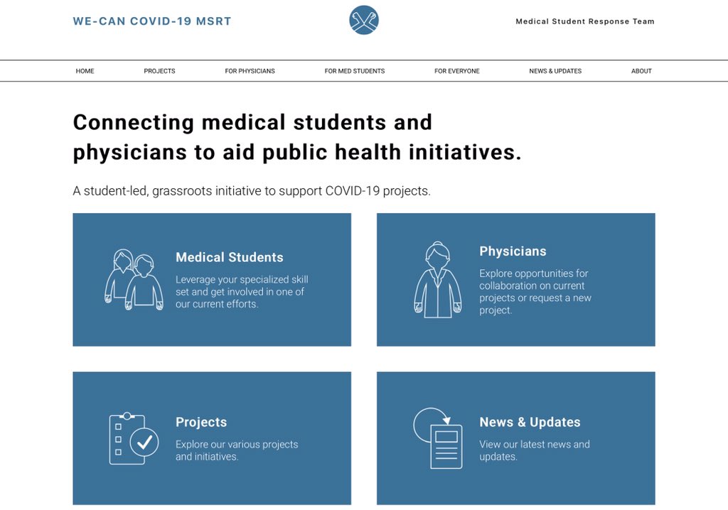 BC COVID-19 Medical Student Response Team (MSRT) (@covid19_bcmeds) on Twitter photo ‼️Website launch‼️Check out our new site connecting #medstudents and #physicians in western 🇨🇦 to public health initiatives (covid19medstudents.ca). Learn about ongoing projects, news from frontline volunteers, and so much more! <a href="/CFMSFEMC/">Canadian Medical Students</a> <a href="/CMA_Docs/">Canadian Medical Association</a> <a href="/DoctorsOfBC/">Doctors of BC</a> <a href="/ubcprez/">Benoit-Antoine Bacon</a> ‼️Website launch‼️Check out our new site connecting #medstudents and #physicians in western 🇨🇦 to public health initiatives (covid19medstudents.ca). Learn about ongoing projects, news from frontline volunteers, and so much more! <a href="/CFMSFEMC/">Canadian Medical Students</a> <a href="/CMA_Docs/">Canadian Medical Association</a> <a href="/DoctorsOfBC/">Doctors of BC</a> <a href="/ubcprez/">Benoit-Antoine Bacon</a>