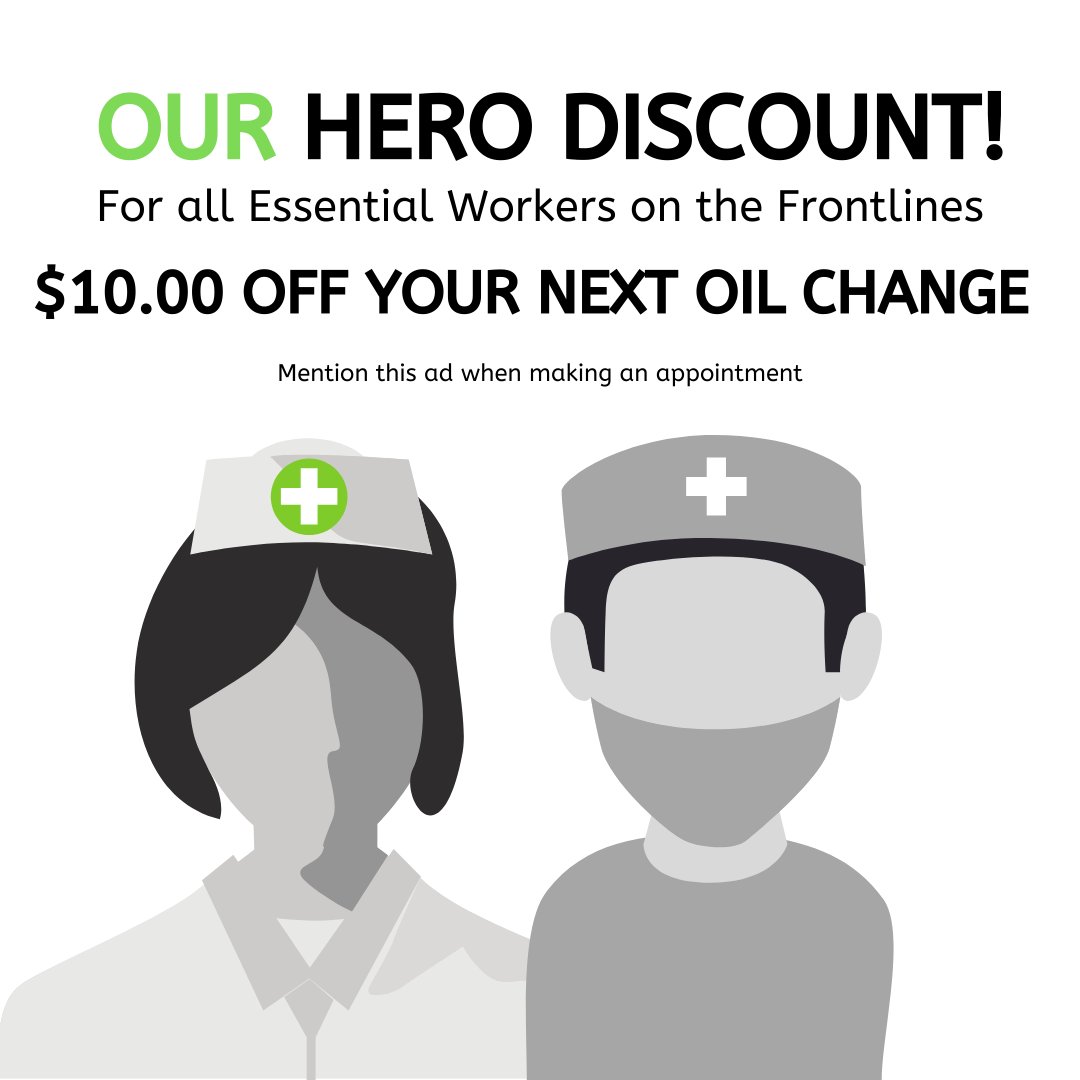integrityautoin's tweet photo. Got an oil change you need to get done because you're overdue but haven't had time? Save $10 off your next oil change by calling and making your next appointment today! We appreciate all of our essential frontliners! https://t.co/3ALw0Nyx48