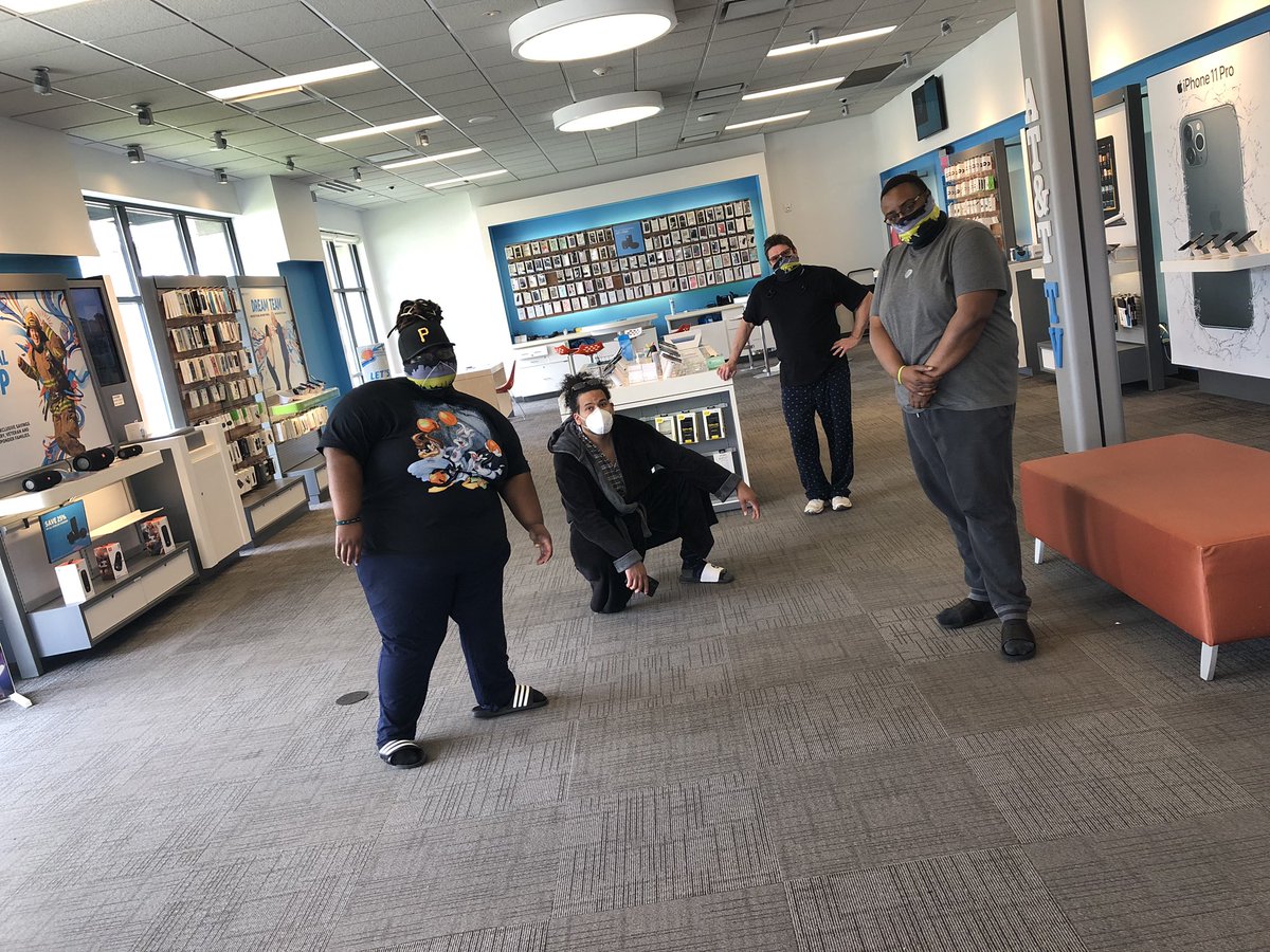 #PajamaDay or #musicvideocover #lifeatATT #PajamaDay #frontline #teamTBD #teamPOWer <a href="/thEgyptianpharo/">Omar Mohamed</a> @Nel_A_Brown <a href="/bobmitro/">bob mitro</a>