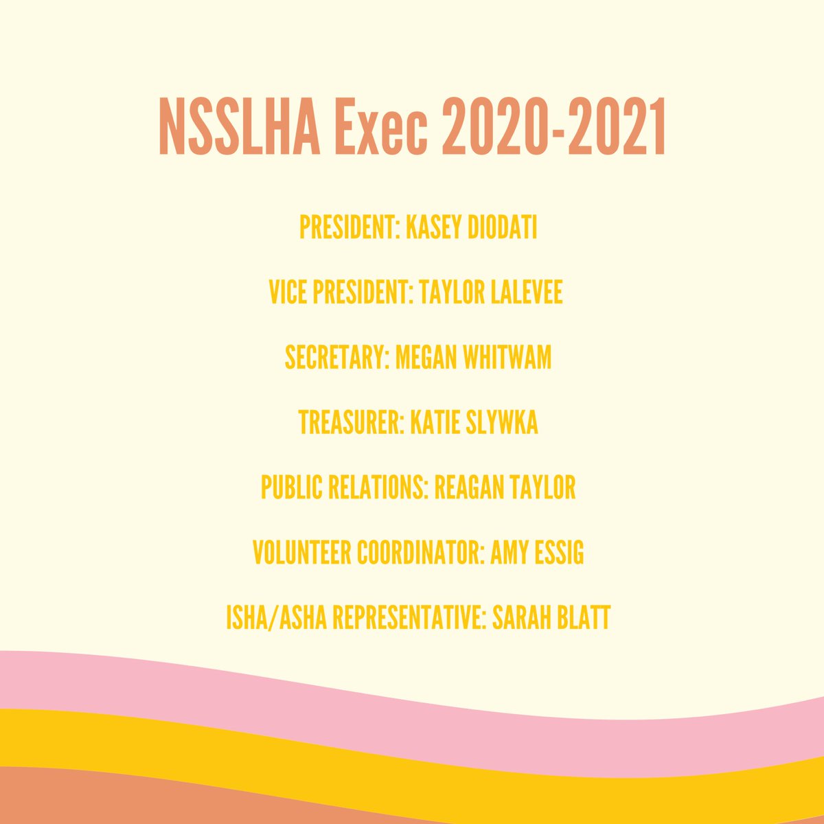 ButlerNSSLHA's tweet image. Congratulations to our newly elected exec team for the 2020-2021 school year! We are SO excited to see all the amazing things you do! 🤩🙌