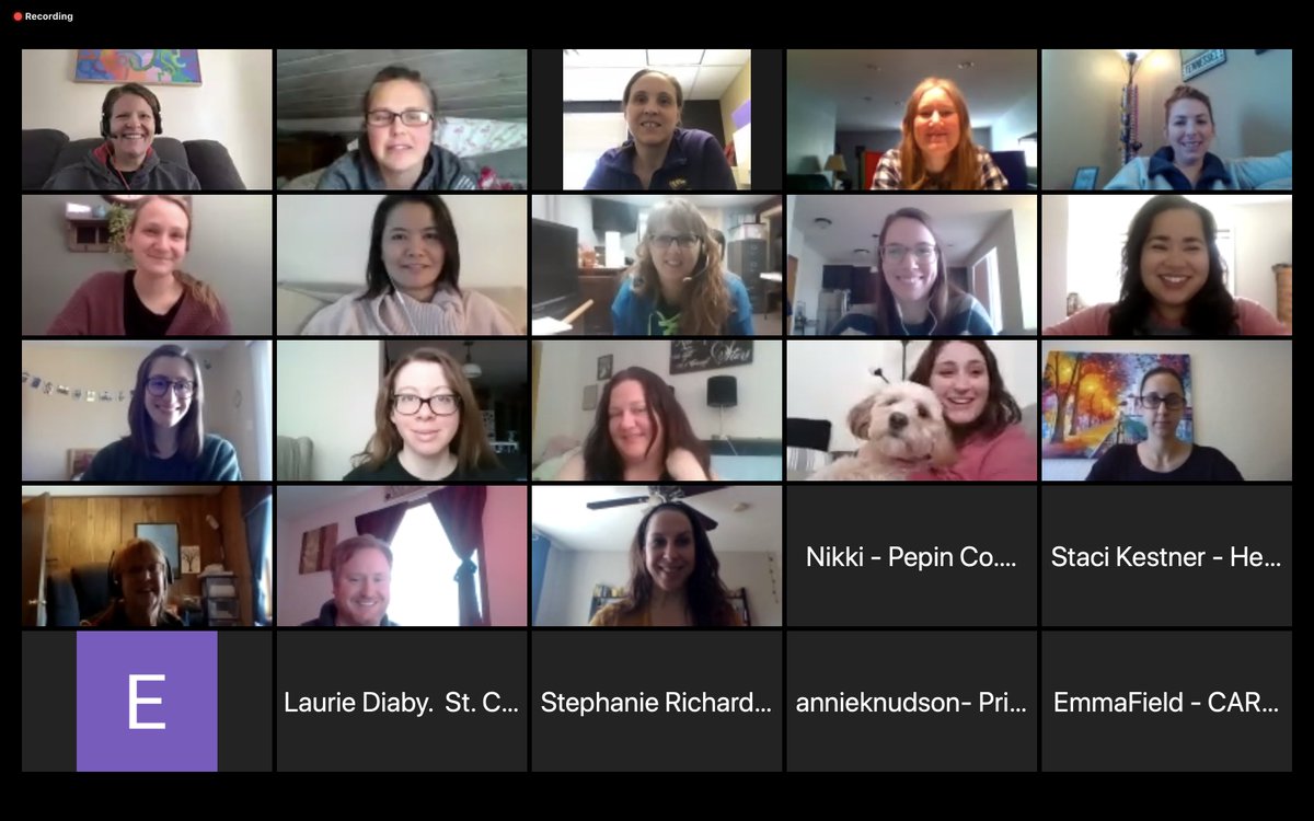 HealthyWI's tweet photo. Thank you to everyone who joined the first Virtual Learning Session this morning. Also, a big thank you to Community Coach Raymond Neal, who gave a great presentation and provided us with a framework to think about our role in advancing equity work going forward. https://t.co/VgGjHGHFDH