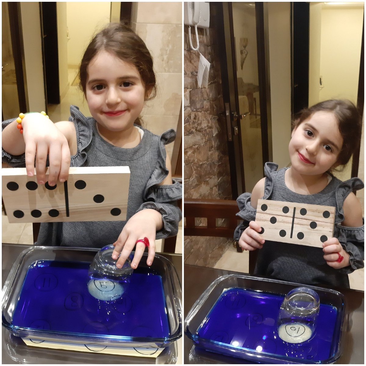 Yasminalou's tweet photo. Creativity in Mathematics can't be measured!
That's how Manessa and Toulay are developing their numeracy skills. #addingnumbers #findingthesum #matchingnumbers
#counting @Hhhsinfo @abeerbsat75 @SamahShbeib @MayaRamlawi @HenaineSamia https://t.co/cNq8Y57LDe