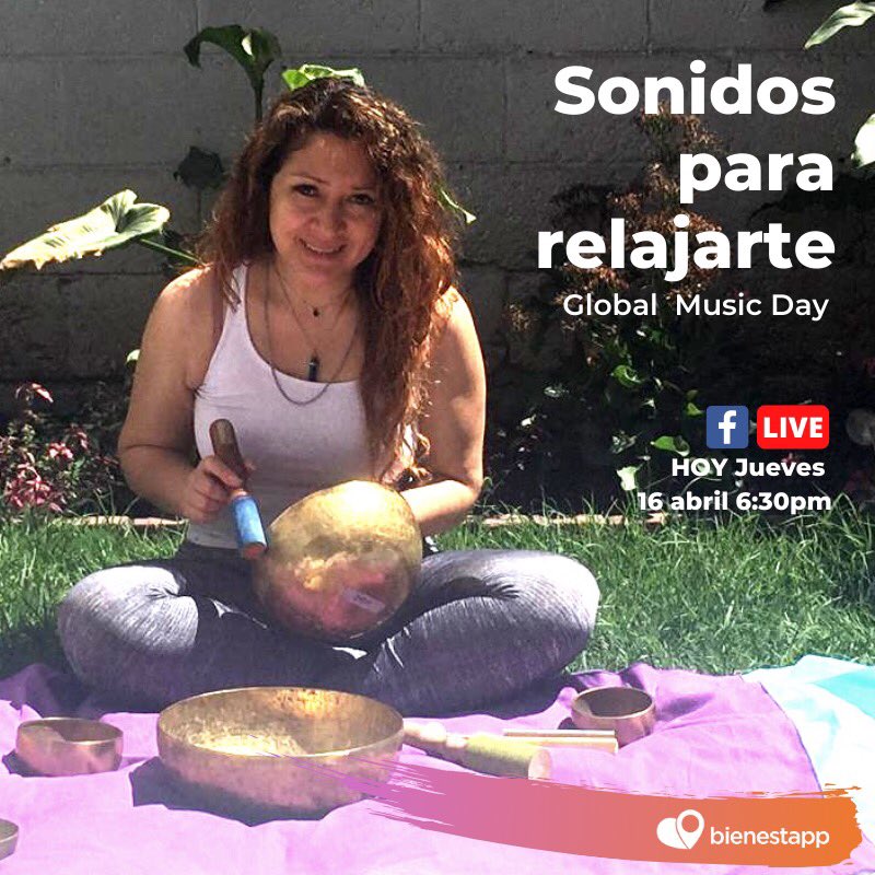 bienestapp's tweet photo. Hoy 6:30pm el Facebook Live @bienestapp 🔴🎥 será para tu mente 🧠 con Ximena Sarta Magister en Musicoterapia #YoMeQuedoEnCasa https://t.co/7cXqesPCnW