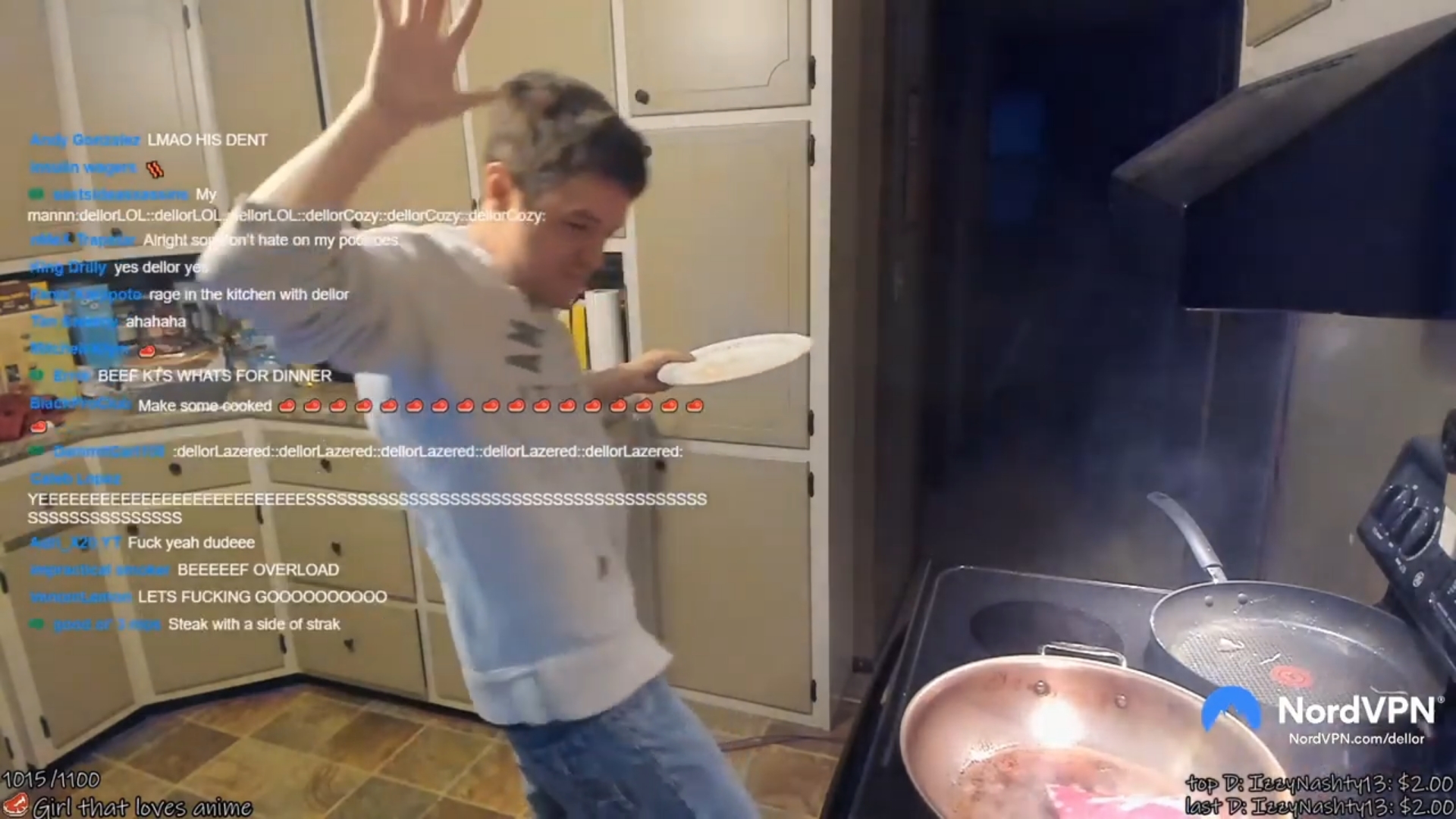 cooking stream 