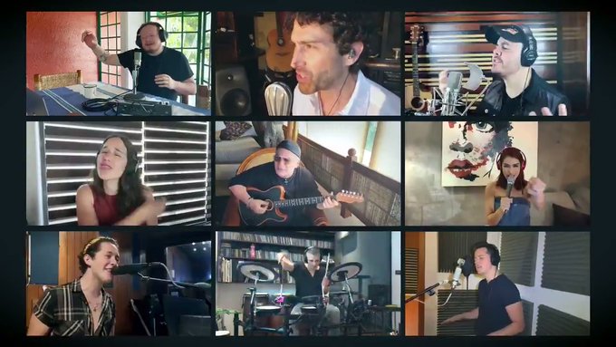 #Resistiré es la melodía interpretada por 30 músicos mexicanos frente a la pandemia. Se ha informado que la recaudación será destinada para habilitar un hospital #COVID19 en el Centro Citibanamex