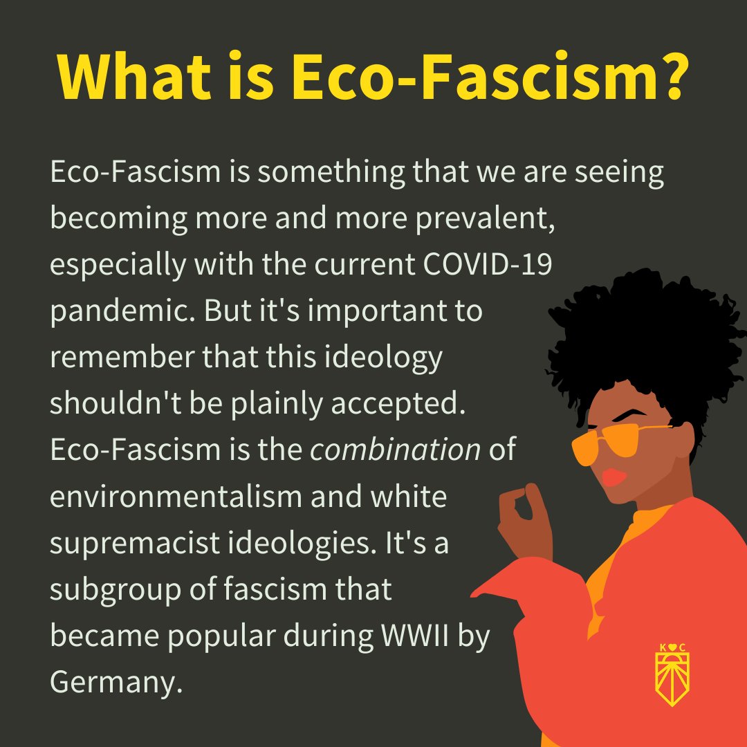 sunrisemvmtkc's tweet photo. "People" are not the virus. Pandemics that target low-wealth and BIPOC communities (that btw have the lowest carbon footprint) are not a climate solution. 

This kind of thinking is environmentalism layered over white supremacy. It's called eco-fascism, and it's evil: https://t.co/v5OEavJp3s