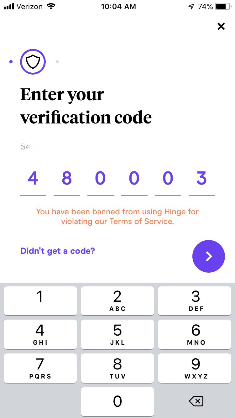 Hinge on Twitter "AnnaLoose Hey there. Please email us at hellohinge