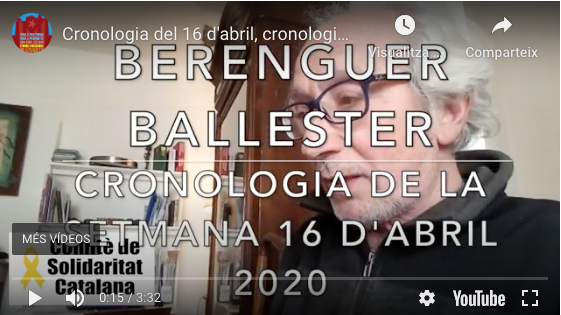 CatNordSolidari's tweet photo. Sem dijous, és el dia de l'hora solidària
En fan 5 de casa estant
https://t.co/G0dDOd5pOk
Els @jordialapreso @jcuixart sumen #30MesosPresos #ProuRepressio
Avui la cronologia amb el Berenguer un música amb la Leslie... https://t.co/RKXunNYLtu
