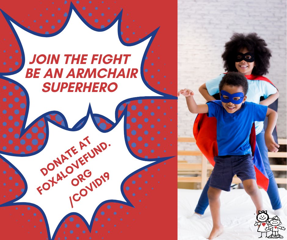 YOU can make a difference in a child's life right from your armchair! Visit fox4lovefund.org and learn how you can be a Superhero from home.