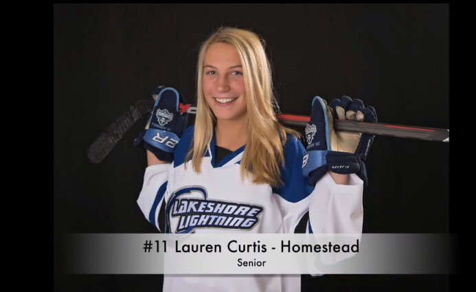 LakeshorePuck's tweet photo. Congratulations to Lauren Curtis (Homestead HS) and Anna Gontarski (Cedarburg HS) for being nominated at this years Journal Sentinel HS Sports Awards Show! #MJSSPORTSAWARDS @chsADjhannam @GoHHSathletics https://t.co/Ld8EKrhhkQ