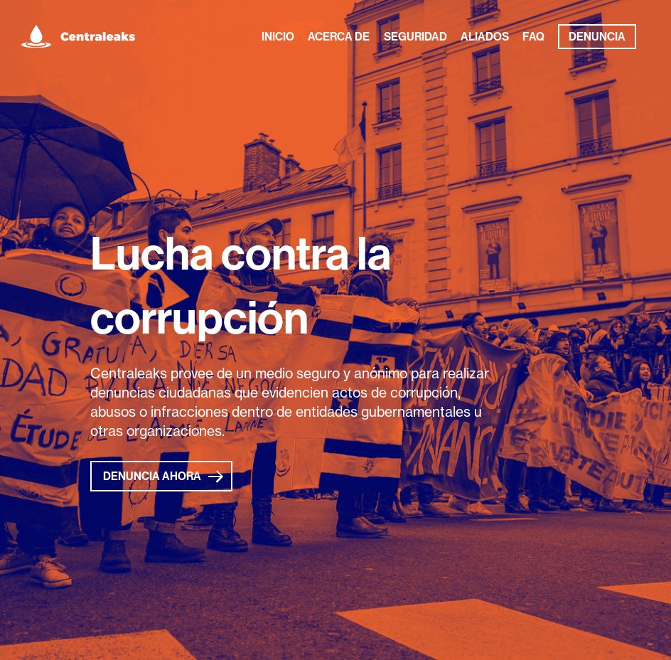 GlobaLeaks's tweet photo. 📣 #CentralAmerica: If you have information about corruption or other malpractices you can now send your tips anonymously to @centraleaks, #whistleblowing platform by @UFGoficial and @UJMD_sv  based on @GlobaLeaks and @torproject 

https://t.co/eSq0rP81s2 https://t.co/kNzczmgTJX