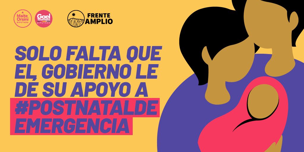 paolachavezcl's tweet photo. 📢 @GaelDiputada y @MaiteOrsini presentaron el proyecto del #PostnatalDeEmergencia q busca extender el postnatal en 8 semanas prorrogables o mientras dure la emergencia. Necesitamos el apoyo del Gobierno para q sea ley lo antes posible y podamos proteger a madres, padres e hij@s. https://t.co/DHDXZKSSkl