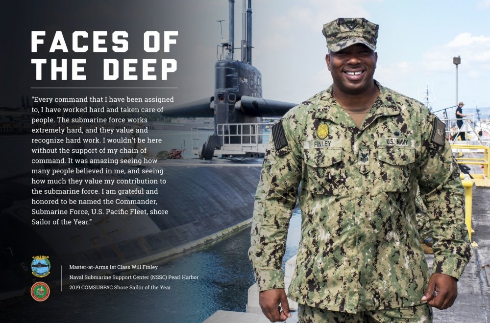 USN_Submariner's tweet photo. Congrats to MA1 Will Finley - Announced yesterday as COMSUBPAC Shore Sailor of the Year. BZ!
#USNavy #PACFLT #SUBPAC #SilentService ⚓️🇺🇸 https://t.co/YZbP8pVXud