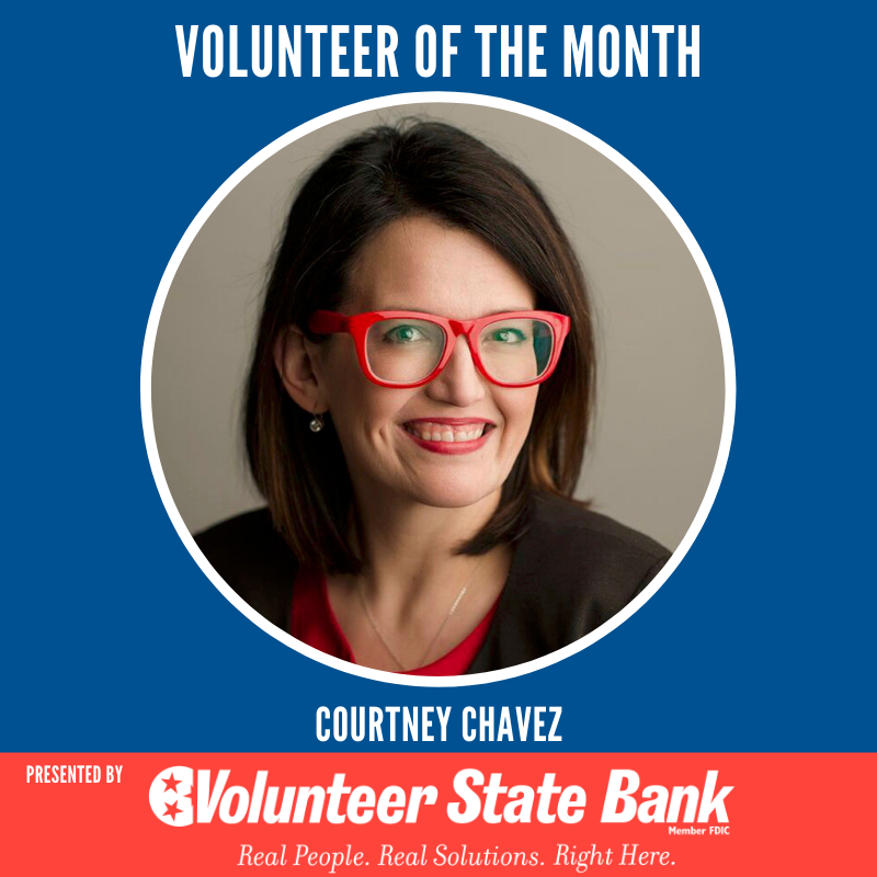 Congratulations to AAUW Murfreesboro Finance Chair Courtney Chavez for being named the United Way of Rutherford and Cannon Counties Volunteer of the Month! #givingback #volunteer