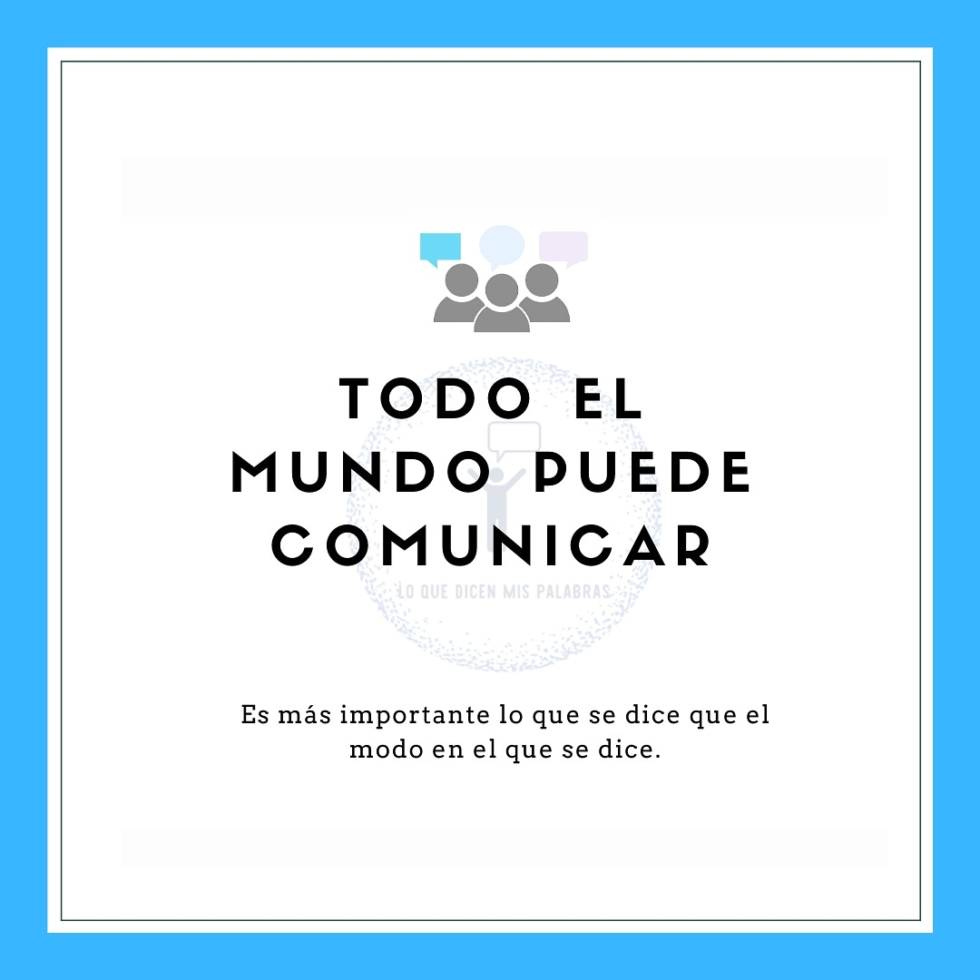 isma_36's tweet photo. Recordemos siempre mirar por lo que se dice y no en cómo se dice.

♦️#CAA
#comunicacionalternativayaumentativa ♦️ #AAC 
🔷 #alternativecomunication 
♦️#slp
https://t.co/IEbINYkR4y https://t.co/S9HgYMDlDL