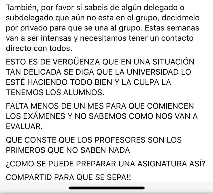 EsPinim's tweet photo. Esto es un resumen de la reuni��n de seguimiento que se ha realizado hoy en la UJA. Me parece un vergüenza que se tenga en tan poca estima a los alumnos. Y QUE BÁSICAMENTE NOS LLAMEN MONOS. 
#VergüenzaUJA https://t.co/mI8c32IyE7