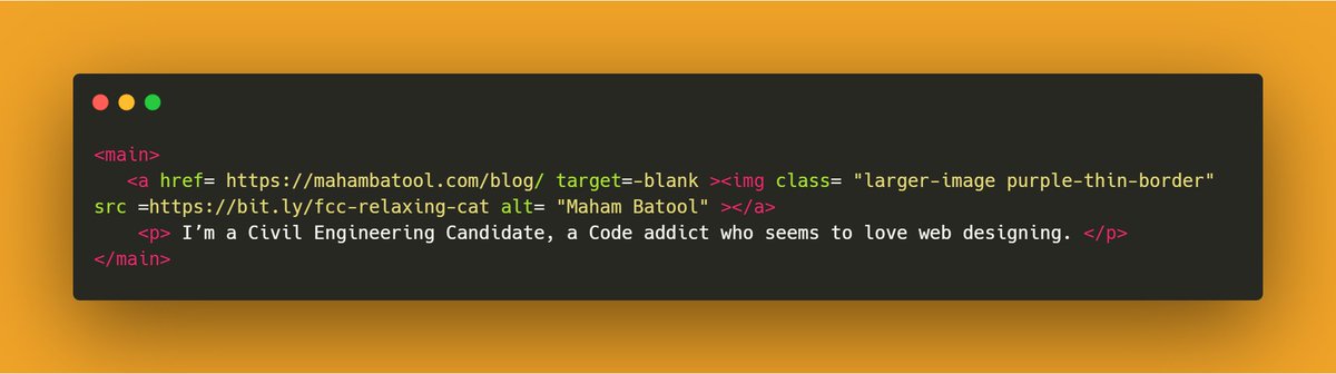 MahamDev's tweet image. 🎯 Day 3 of Coding was all about learning CSS.
👌 I never knew that a Civil Engineer could enjoy coding.
#Day3OfCode #100DaysOfCode #CodeNewbie #WomenWhoCode #CivilEngineersLoveForCode